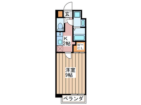 ノーブルコート堺筋本町の物件間取画像